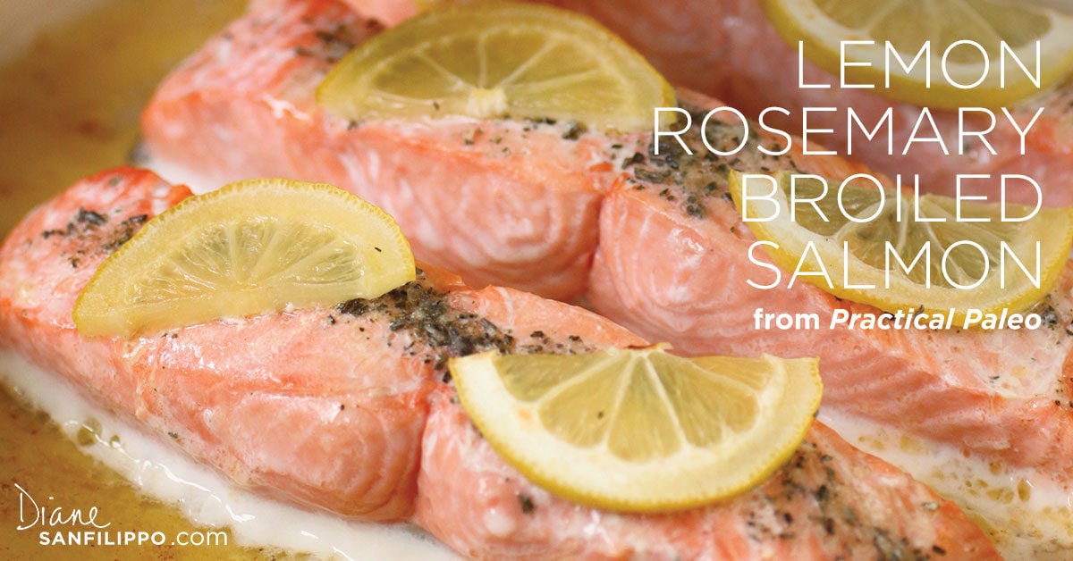 Lemon Rosemary Salmon| Balanced Bites