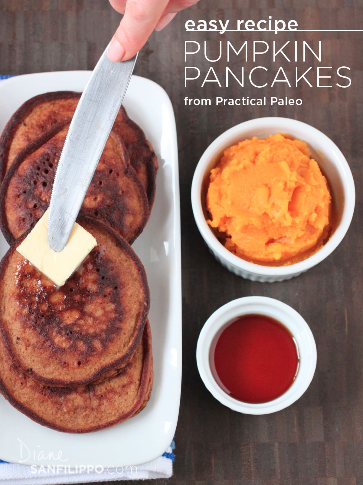 Paleo Pumpkin Pancakes from "Practical Paleo" | Diane Sanfilippo