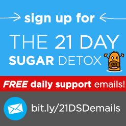 Sign Up for 21 Day Sugar Detox Emails 