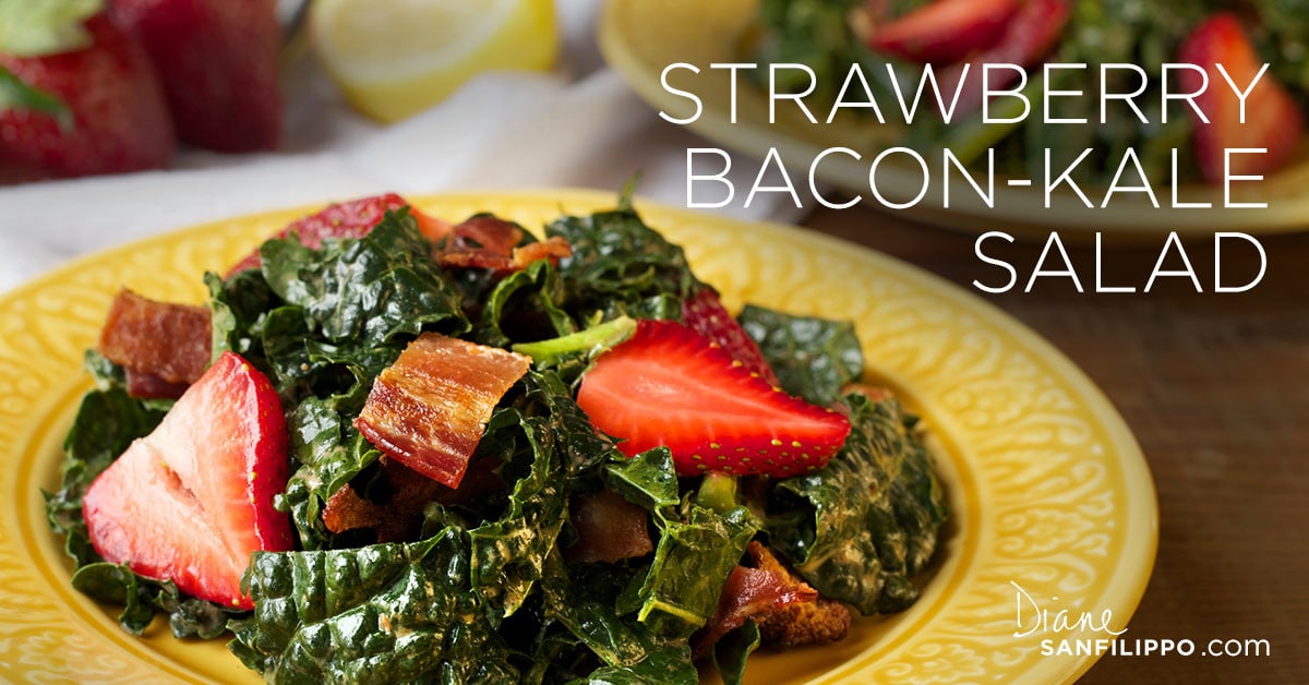 Bacon-Kale Salad| Balanced Bites