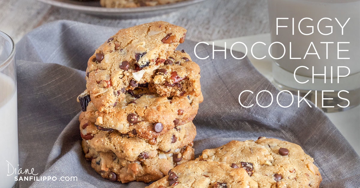 Figgy Chocolate Chip Cookies | Balanced BItes | Diane Sanfilippo