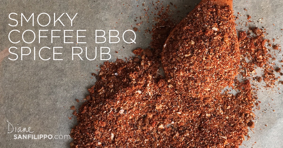 Smoky Coffee BBQ Spice Rub | Diane Sanfilippo