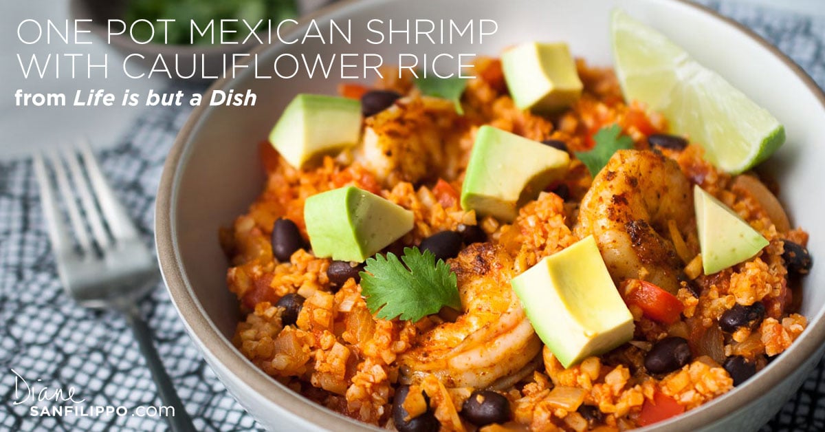 Mexican Shrimp with Cauli Rice - Portfolio