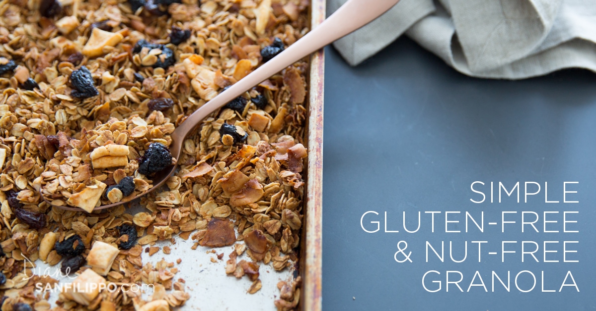 Simple Gluten-Free & Nut-Free Granola Recipe