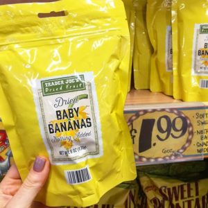 Dried Baby Bananas Trader Joe's