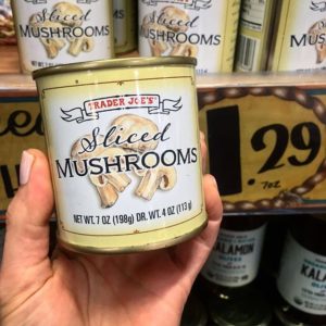 Sliced Mushrooms Trader Joe's