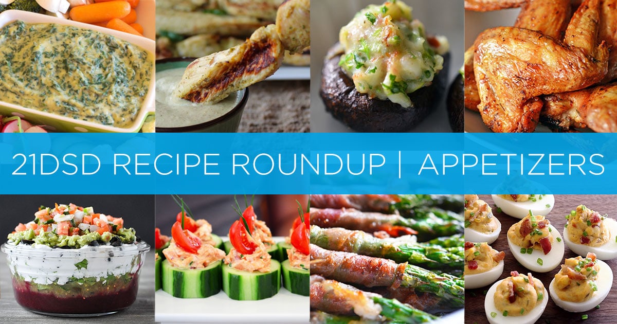 21DSD Recipe Round-up Appetizers