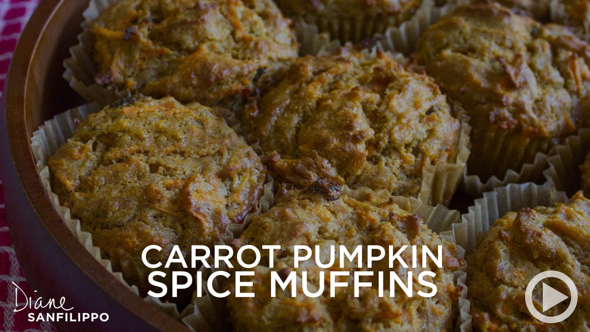 Carrot Pumpkin Spice Muffins | Diane Sanfilippo | 21-Day Sugar Detox