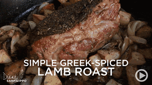 Simple Greek-Spiced Lamb Roast Recipe | Diane Sanfilippo