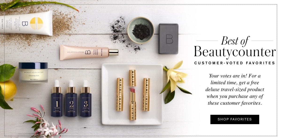 Best of Beautycounter Free Gift with Purchase | Diane Sanfilippo