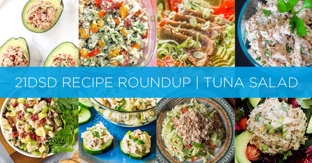 21-Day Sugar Detox | Recipe Roundup - Tuna Salad