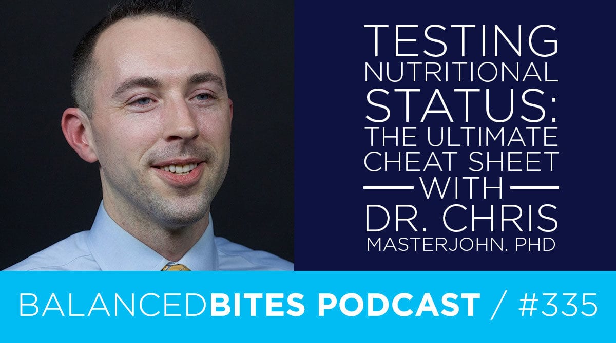 Balanced Bites Podcast with Diane Sanfilippo & Liz Wolfe | Testing Nutritional Status: The Ultimate Cheat Sheet with Chris Masterjohn, PhD