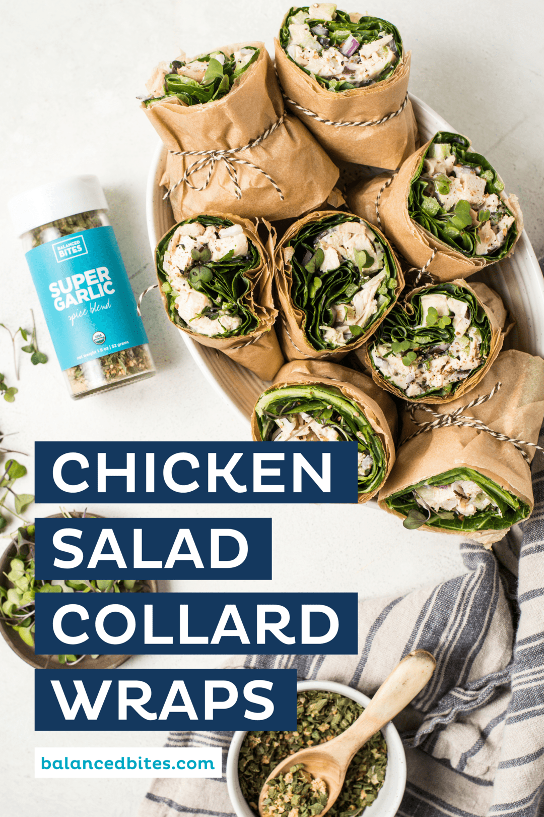 Chicken Salad Collard Wraps | Keto Quick Start | Balanced Bites, Diane Sanfilippo