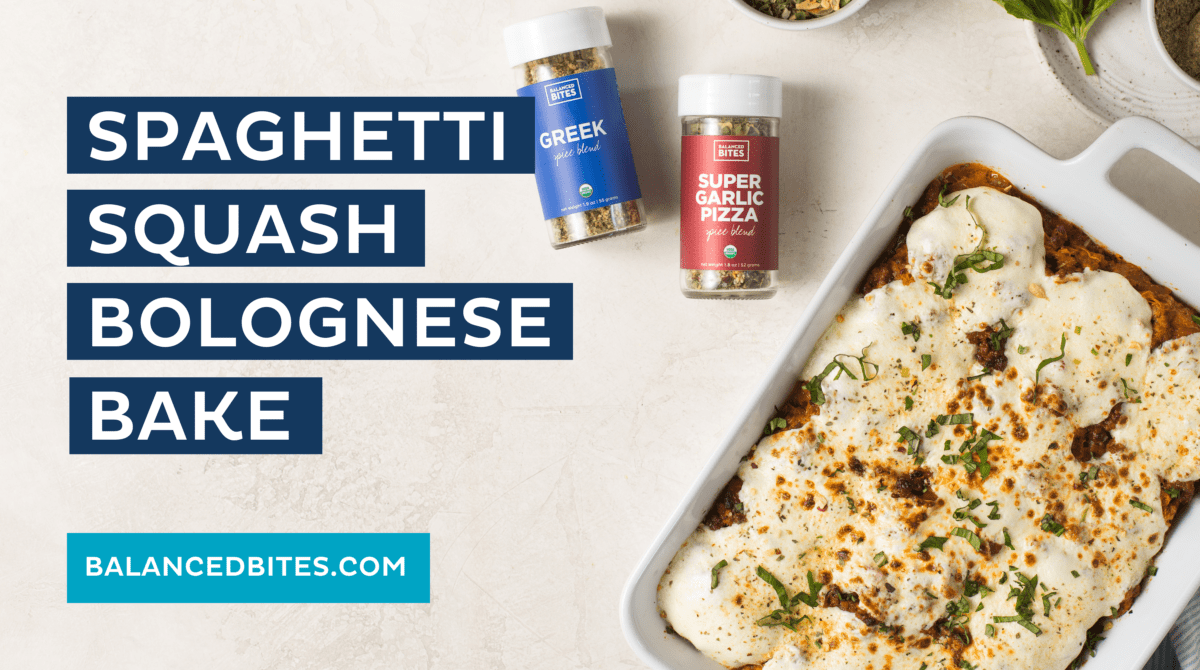 Spaghetti Squash Bolognese Bake | Diane Sanfilippo