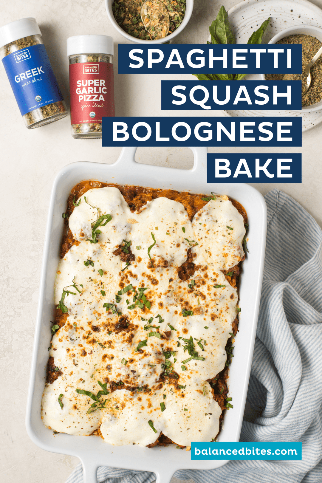 Spaghetti Squash Bolognese Bake | Diane Sanfilippo