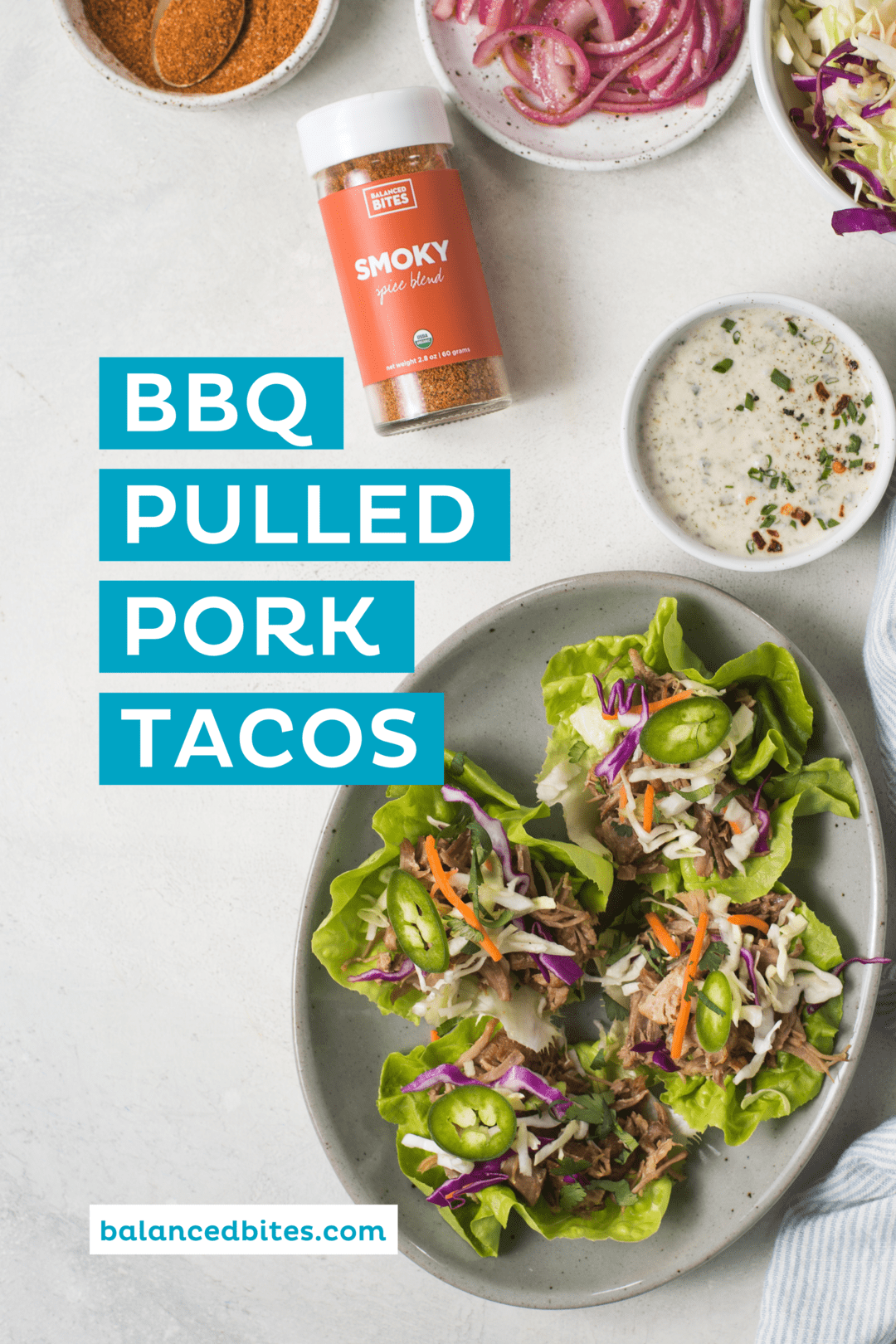 BBQ Pulled Pork Tacos | Diane Sanfilippo