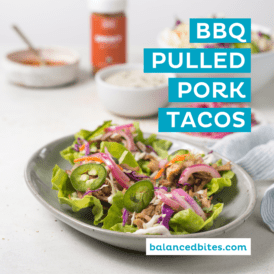 BBQ Pulled Pork Tacos | Diane Sanfilippo