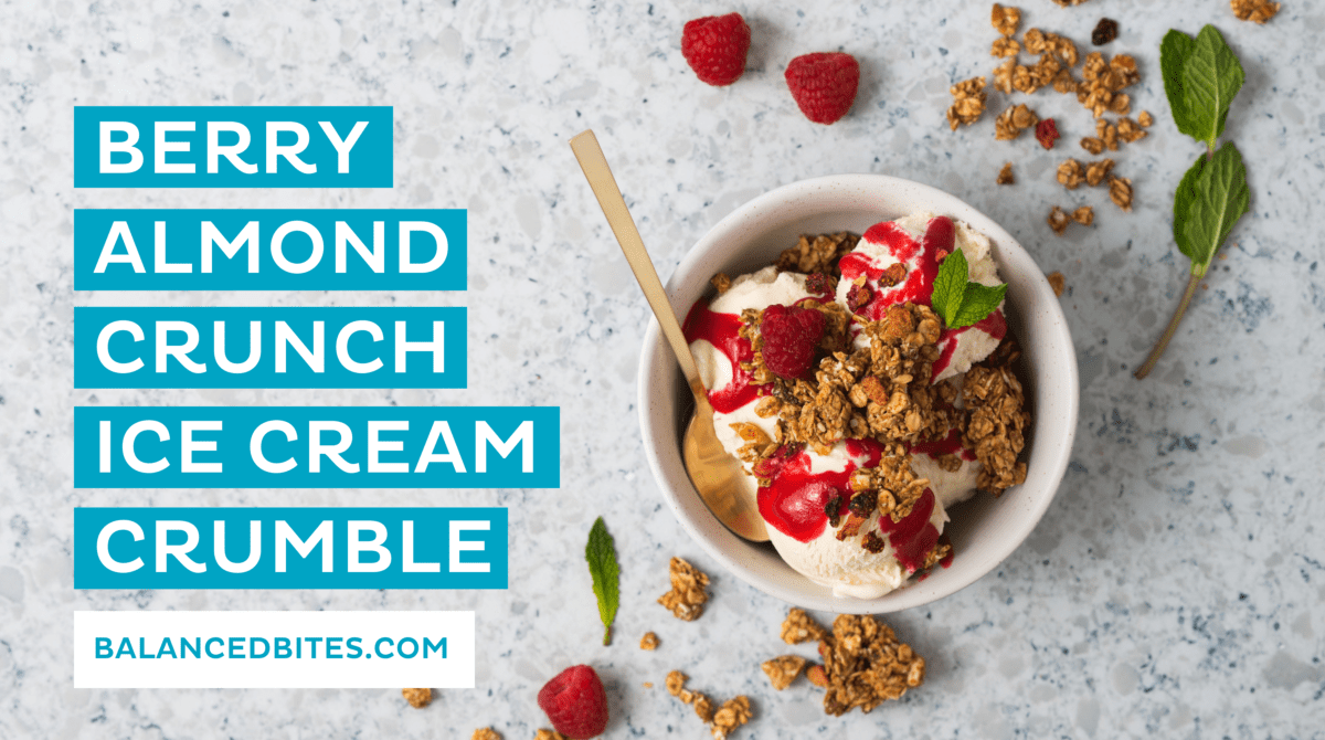 Berry Almond Crunch Ice Cream Crumble | | Diane Sanfilippo