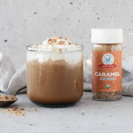 Caramel Hot Chocolate | Balanced Bites